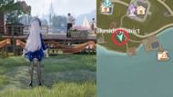 Location of the Lakeside Stage (Image via Sportskeeda Gaming/Infold Games)